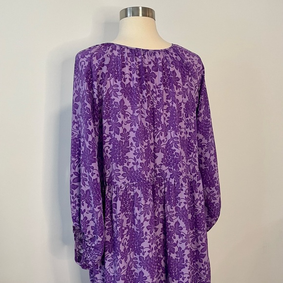 Line Markvardsen Purple Grape Midi/Maxi Dress - Picture 6 of 12